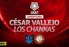 César Vallejo vs Los Chankas EN VIVO vía Liga 1 MAX: a qué hora juegan por el Torneo Apertura
