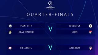 Champions League 2020: así quedaron las llaves de cuartos de final tras sorteo en Nyon... ¿Real Madrid vs. Juventus?