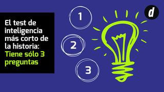 ¿Podrás resolver este test de inteligencia?: tienes 20 segundos para hallar la solución