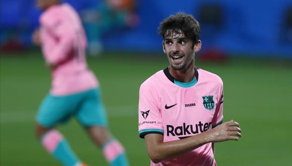 El portugués Trincao llegó al Barcelona en la temporada 2020-21. (Foto: AP)