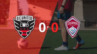 Sin muchas emociones, DC United y Colorado Rapids empataron 0-0