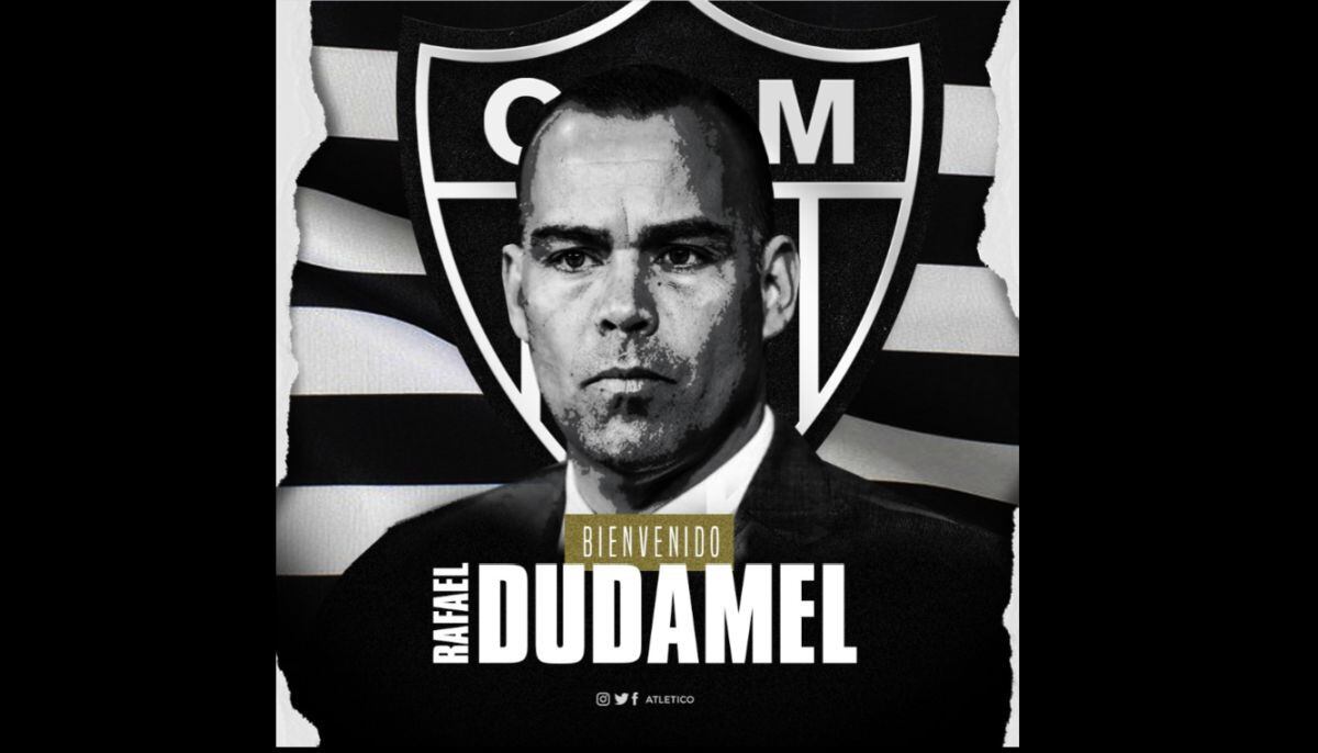 Atlético Mineiro oficializó al venezolano Dudamel como su nuevo entrenador hasta 2021.