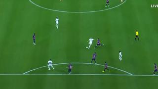 Reventó el travesaño: disparo de Federico Valverde cerca del 1-0 de Real Madrid vs. Barcelona [VIDEO]