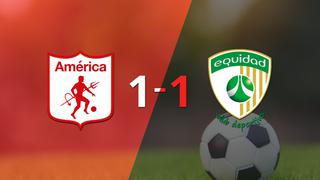 Empate a uno entre América de Cali y La Equidad