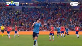 'Ma-matador, ma-matador': el cabezazo de Cavani para el 1-0 de Uruguay ante Chile en el Maracaná [VIDEO]