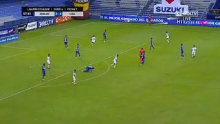 ¡Golazo! Alcivar marca el 1-0 en el Liga de Quito vs. Emelec por la Liga Pro Ecuador [VIDEO]
