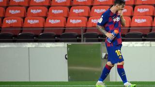 “Hay que hacer una autocrítica”: la noche más triste de Lionel Messi y los culés tras perder LaLiga en Camp Nou [FOTOS]