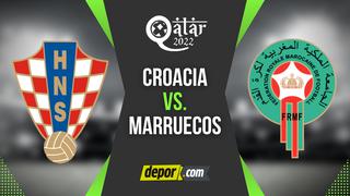 Croacia vs. Marruecos: a qué hora, fecha y dónde ver partido por la fecha 1 del Mundial Qatar 2022 