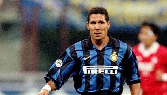 Diego Simeone jugó para el Inter de Milán cuando era futbolista. (Foto: Getty Images)