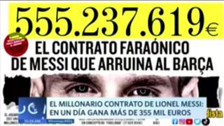Conoce los detalles acerca del millonario contrato de Lionel Messi y Barcelona