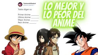 Ataque a los titanes, Dragon Ball y One Piece entre resultados de encuesta viral de lo mejor y peor del anime