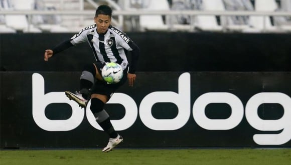 Alexander Lecaros lleva 11 partidos con dos derrotas, dos empates y siete derrotas. (Foto: Botafogo)