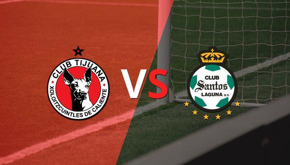 Comienza el partido entre Tijuana y Santos Laguna en el estadio Caliente