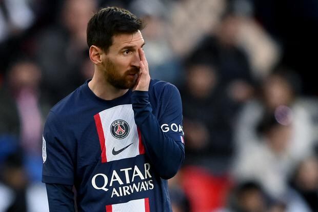 Messi no la está pasando bien en el PSG. (Foto: AFP)