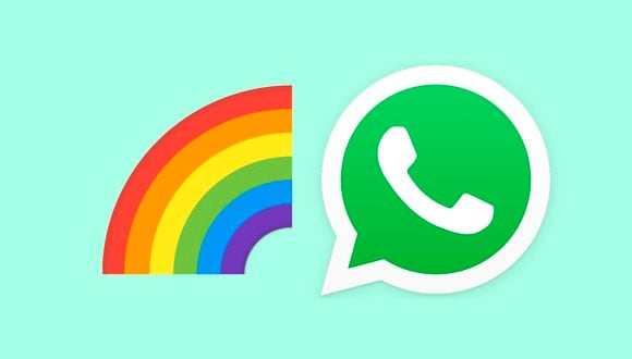WHATSAPP | Sigue todos estos pasos para poder activar el famoso "modo arcoíris" en WhatsApp. (Foto: Composición)