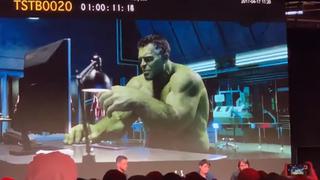 Marvel: ¡lo que no se vio de Professor Hulk en “Avengers: Endgame”! Así fue la prueba de animación