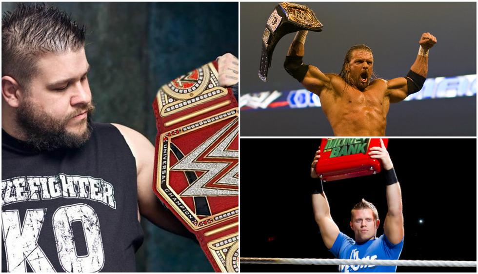 Los luchadores que se convirtieron en campeones mundiales en Raw. (WWE)