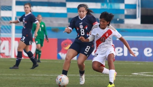 Perú y Paraguay se enfrentaron por hexagonal femenino Sub-20. (Foto: Selección de Paraguay)