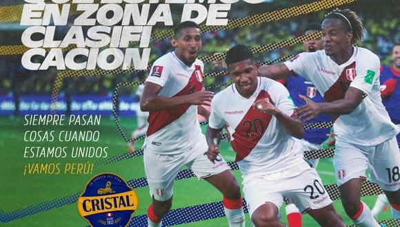 “No es Casualidad”: el mensaje para alentar a la selección peruana en estas clasificatorias. (Cerveza Cristal)