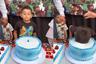 Niño es viral por su perturbadora reacción al ver su torta de cumpleaños