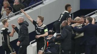 Otro golpe del Ajax: victoria (1-0) con gol de Van de Beek por la semifinal de la Champions League