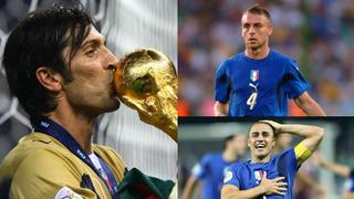De Rossi se retiró y solo queda Buffon: ¿cuál fue el equipazo de Italia que ganó el Mundial 2006? [FOTOS]
