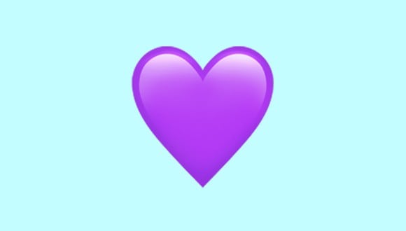 ¿Te han mandado un corazón violeta o morado? Conoce qué es lo que significa en WhatsApp. (Foto: Depor)