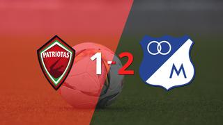 Millonarios gana de visitante 2-1 a Patriotas FC