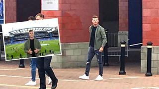 Sus primeros pasos:Timo Werner estuvo presente en Stamford Bridge durante el último juego del Chelsea FC 
