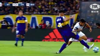 Con garra, como Boca lo pide: la dura falta de Zambrano en la ‘final’ de la Superliga Argentina [VIDEO]