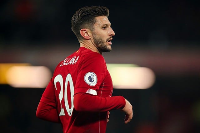 Adam Lallana en Liverpool.