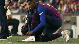 ''Es uno de los más desequilibrantes del mundo'': el DT de Barcelona se rinde en elogios a Dembélé