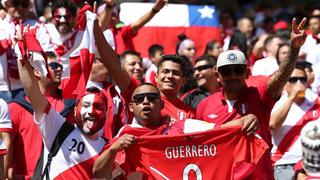Selección Peruana: bandera de Chile se lució en medio de la barra bicolor en Wellington
