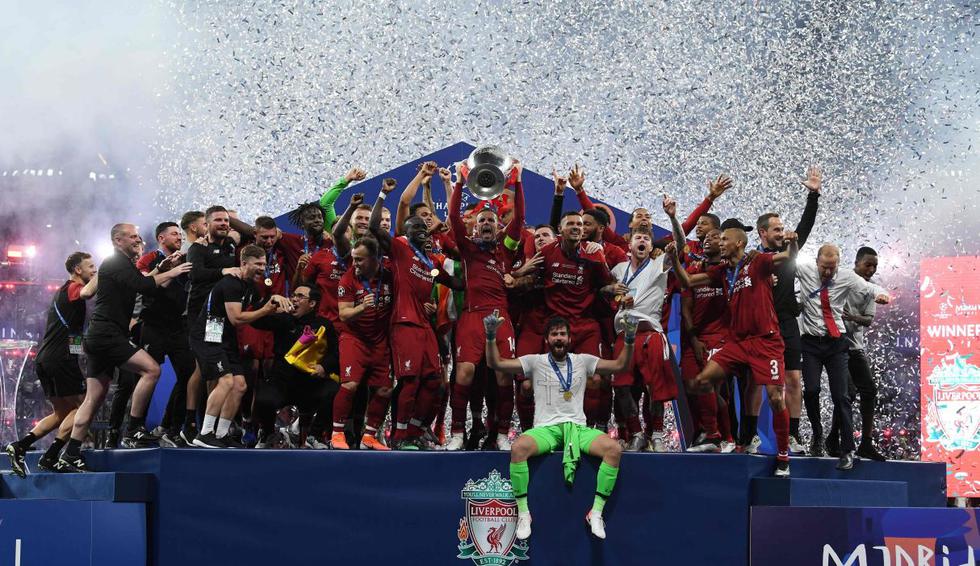 Liverpool campeón de la Champions League 2019. (AFP)