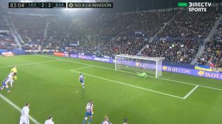 Resurrección en casa: gol de Gonzalo Melero para el 2-2 del Levante vs. Barcelona por LaLiga