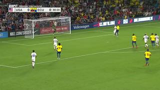 Zapatazo y a celebrar: Gyasi Zardes marcó el gol del triunfo de Estados Unidos ante Ecuador [VIDEO]