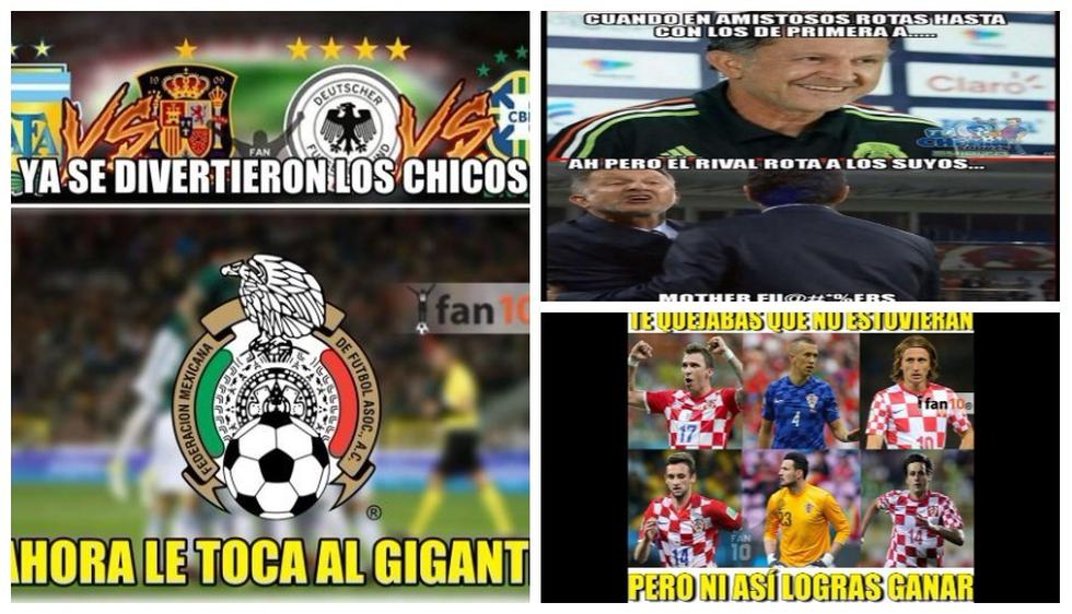 Los mejores memes de la derrota de México a manos de Croacia en amistoso en Texas. (Difusión)