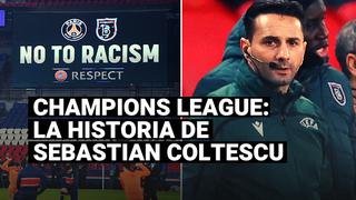 Así es la historia de Sebastian Coltescu, el cuarto árbitro de la polémica en el PSG-Istanbul