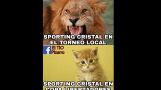 Los divertidos memes que dejó la derrota de Sporting Cristal en la fecha 5 de la Copa Libertadores [FOTOS]