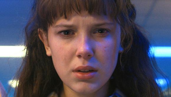 Millie Bobby Brown en el papel de Once en la serie de Netflix "Stranger Things" (Foto: Netflix)