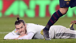 Gareth Bale huyó del Bernabéu mientras el Real Madrid se 'desangraba' ante el Barcelona