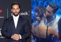 Billboard Latin Music Awards: Maluma besa apasionadamente a su novia tras presentar su nueva canción