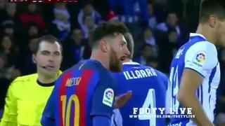 Con insulto incluido: Messi tuvo tremendo enfado por pelotazo de Yuri [VIDEO]