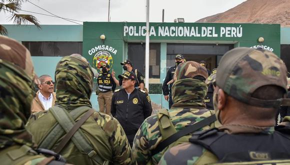 En un estado de emergencia interviene la Policía Nacional del Perú y las Fuerzas Armadas para controlar el orden público (Foto: PNP)