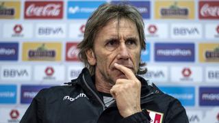 Ricardo Gareca presentará su balance del año con la Selección Peruana