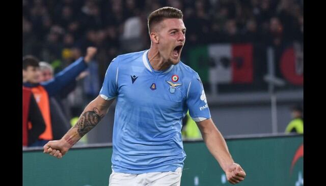 8.- Sergej Milinkovic-Savic (Lazio), en 77.7 millones de dólares. (Foto: AFP)