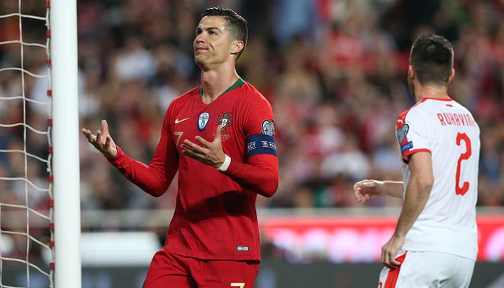 ¡Cristiano lesionado! Portugal vs. Serbia EN VIVO: se miden por las Eliminatorias Eurocopa 2020 en Lisboa. (Getty)
