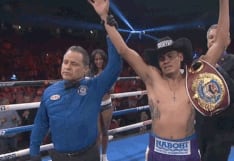 El ‘Vaquero’ sigue el cima: Navarrete venció por KO a Wilson y se convirtió tricampeón mundial