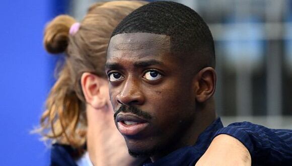 Ousmane Dembélé termina contrato con el Barcelona en junio de este año. (Foto: AFP)