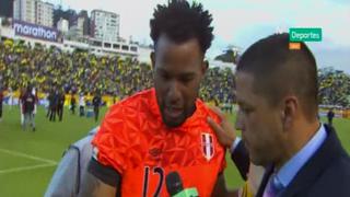 Selección Peruana: Carlos Cáceda 'rompió' en llanto tras vencer a Ecuador